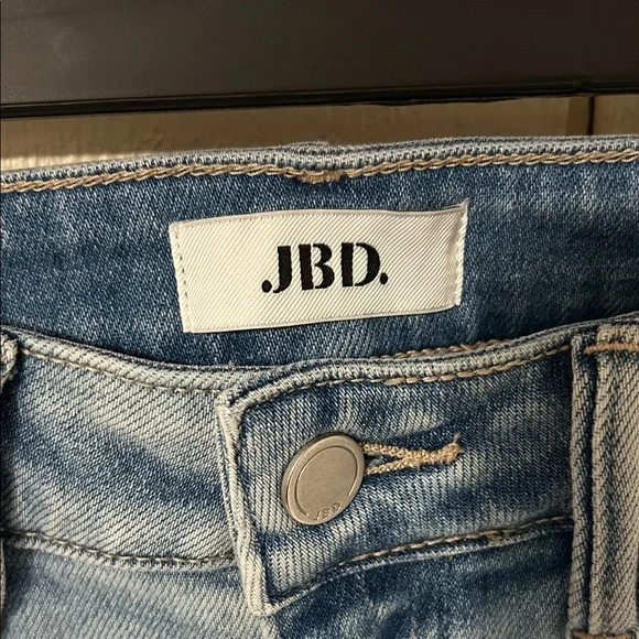 Light Blue Women's Denim Jeans - - Picture 2 of 3